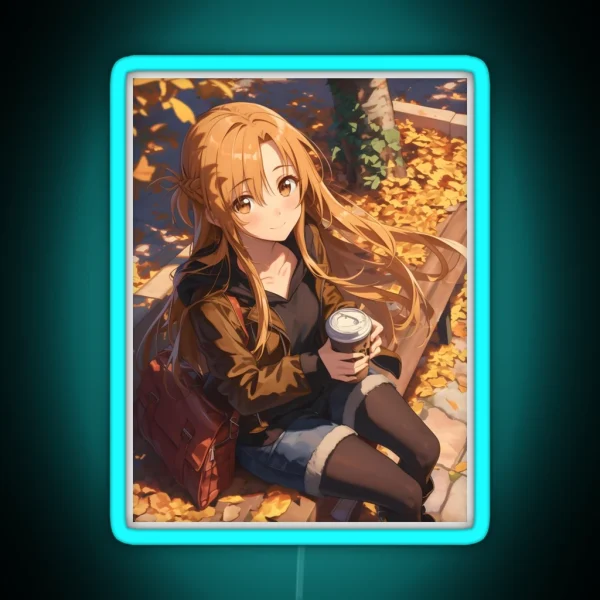 Asuna SAO 16 RGB Neon Sign