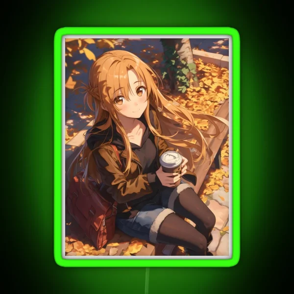 Asuna SAO 16 RGB Neon Sign