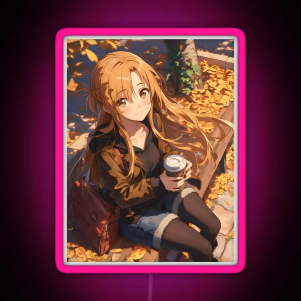 Asuna SAO 16 RGB Neon Sign