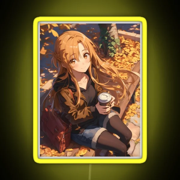 Asuna SAO 16 RGB Neon Sign