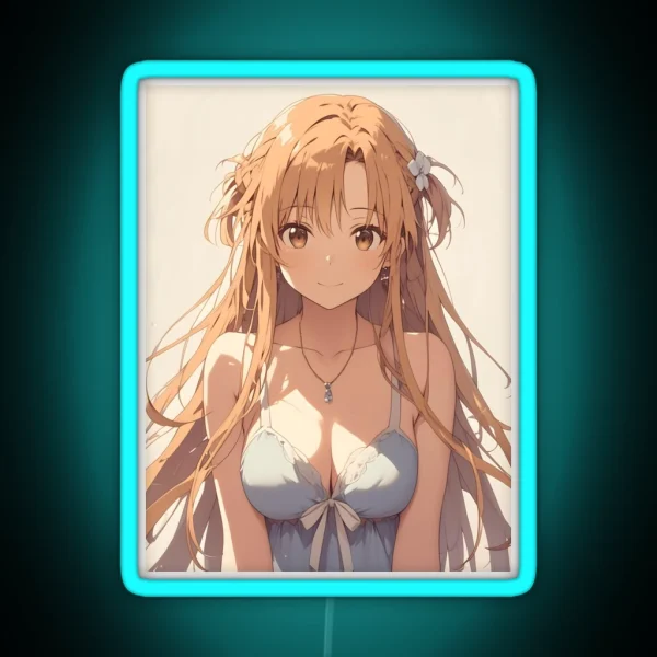 Asuna SAO 2 RGB Neon Sign