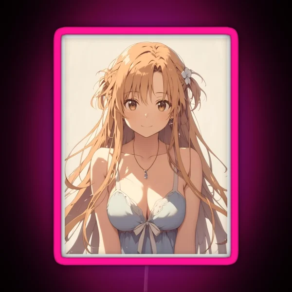 Asuna SAO 2 RGB Neon Sign