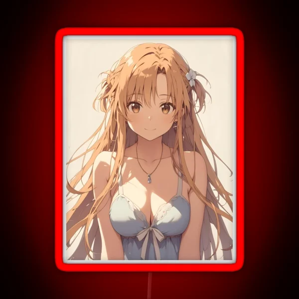 Asuna SAO 2 RGB Neon Sign