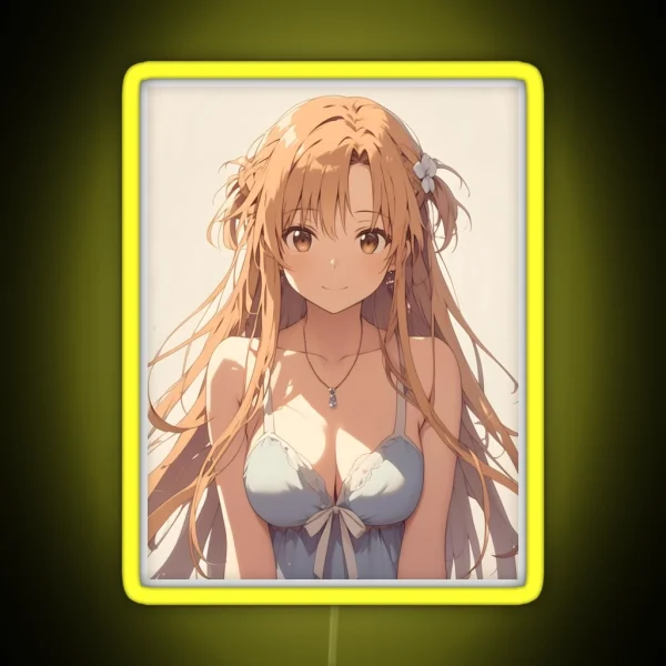 Asuna SAO 2 RGB Neon Sign