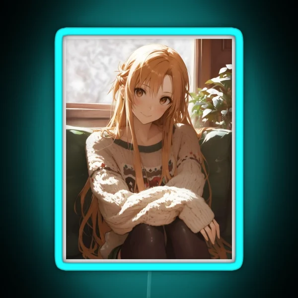 Asuna SAO 20 RGB Neon Sign