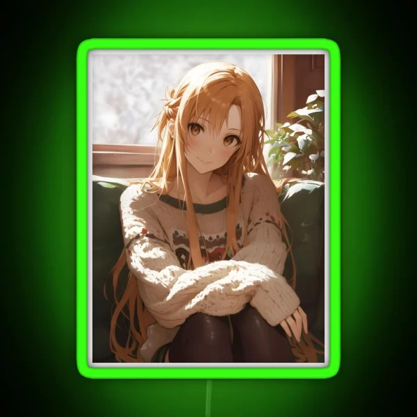 Asuna SAO 20 RGB Neon Sign