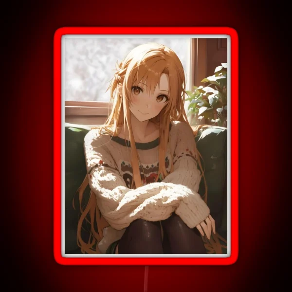 Asuna SAO 20 RGB Neon Sign