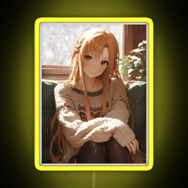Asuna SAO 20 RGB Neon Sign