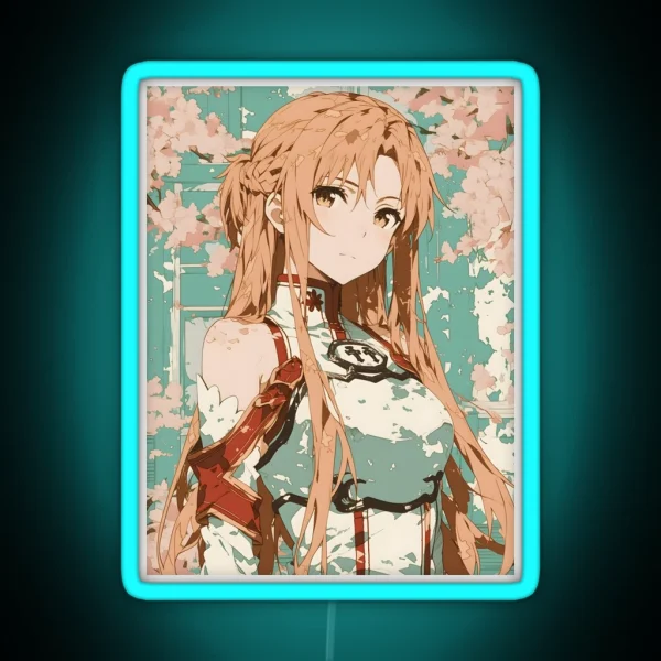 Asuna SAO 30 RGB Neon Sign