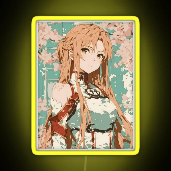 Asuna SAO 30 RGB Neon Sign