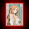 Asuna SAO 37 RGB Neon Sign