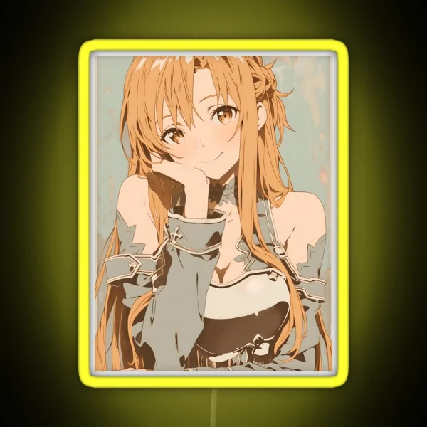 Asuna SAO 39 RGB Neon Sign