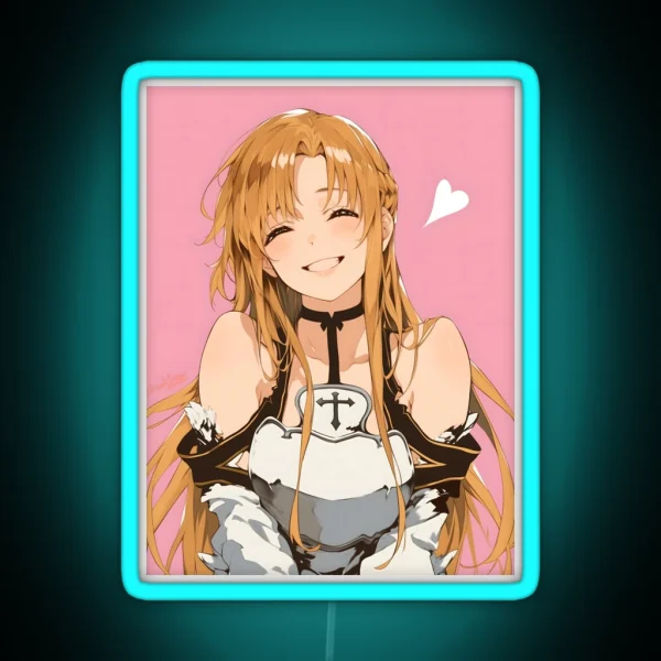 Asuna SAO 52 RGB Neon Sign