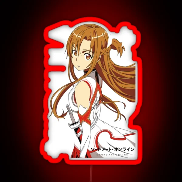 Asuna SAO RGB Neon Sign