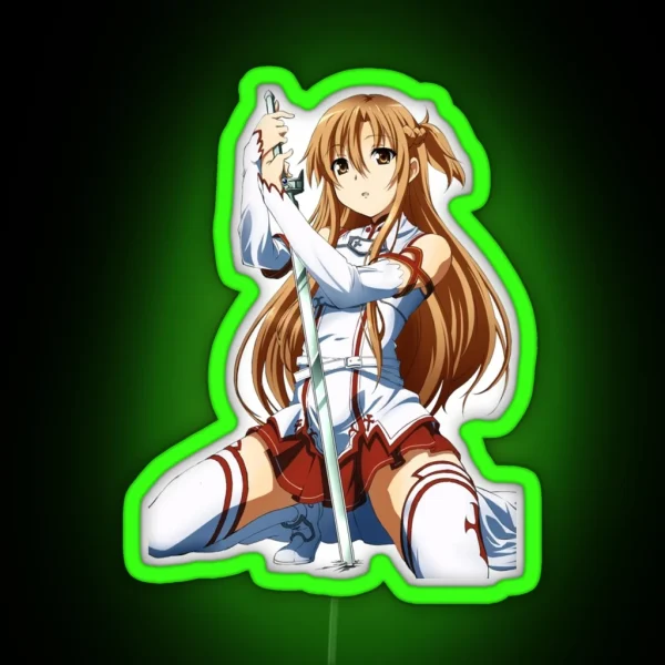 Asuna Yuuki RGB Neon Sign
