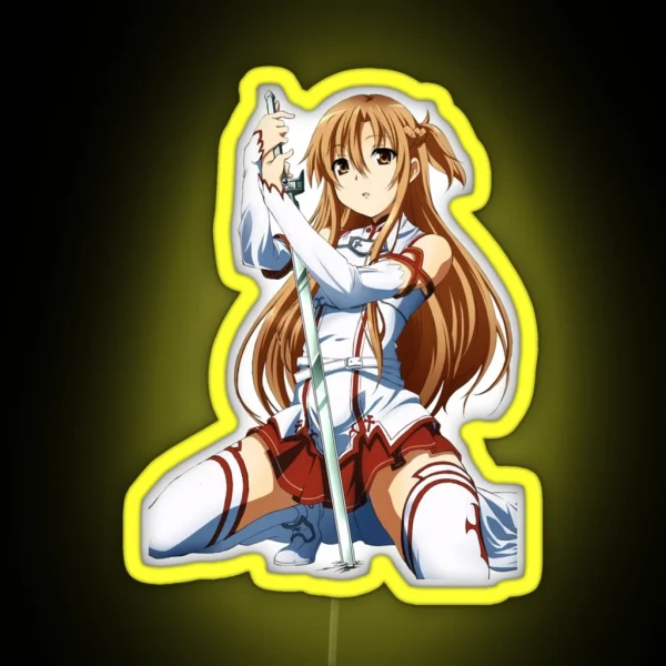 Asuna Yuuki RGB Neon Sign