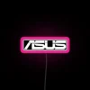 Asus Logo Black White RGB Neon Sign