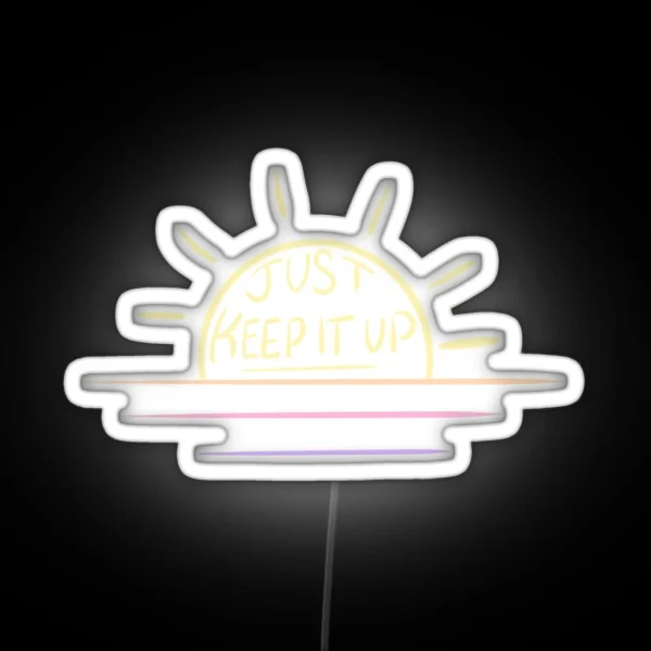 ATEEZ Sunrise Lyric RGB Neon Sign