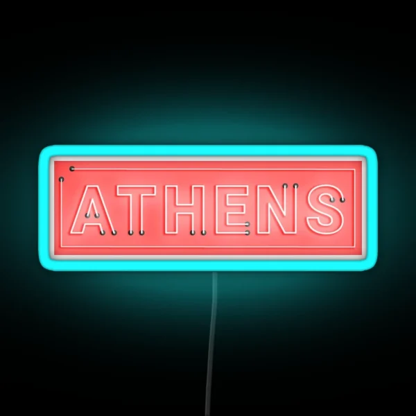 Athens Neon Sign RGB Neon Sign