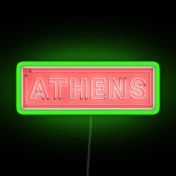 Athens Neon Sign RGB Neon Sign