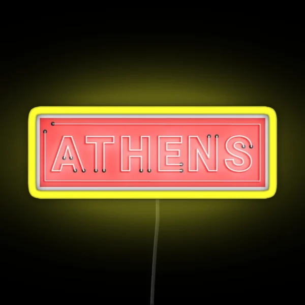 Athens Neon Sign RGB Neon Sign