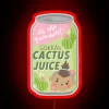 ATLA Sokka S Cactus Juice RGB Neon Sign - Image 2