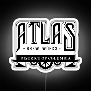 Atlas Brew Works RGB Neon Sign