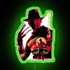 Neon Nightmare: A Vibrant Tribute to Freddy's Horror Legacy
