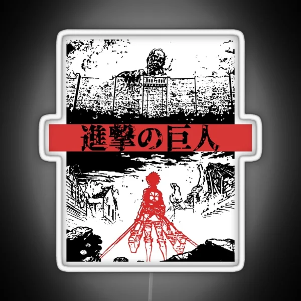 Attack On For Men And Women RGB Neon Sign