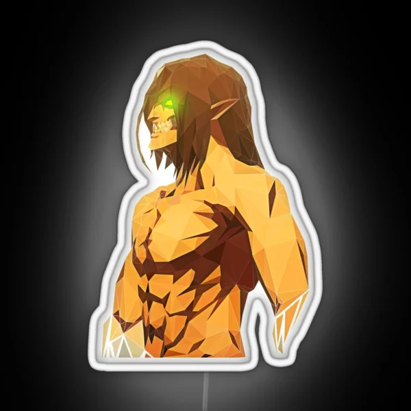 Attack Titan RGB Neon Sign