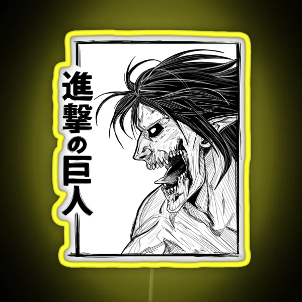 Attack Titan RGB Neon Sign