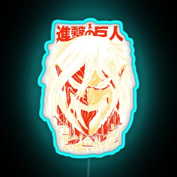 Attack Titan RGB Neon Sign