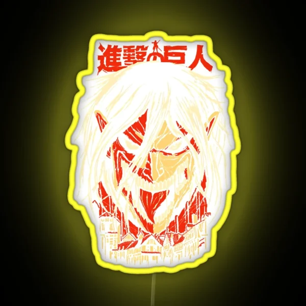 Attack Titan RGB Neon Sign