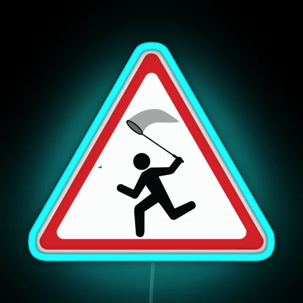 Attention Entomologist RGB Neon Sign