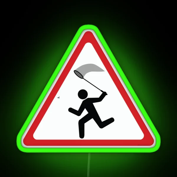 Attention Entomologist RGB Neon Sign