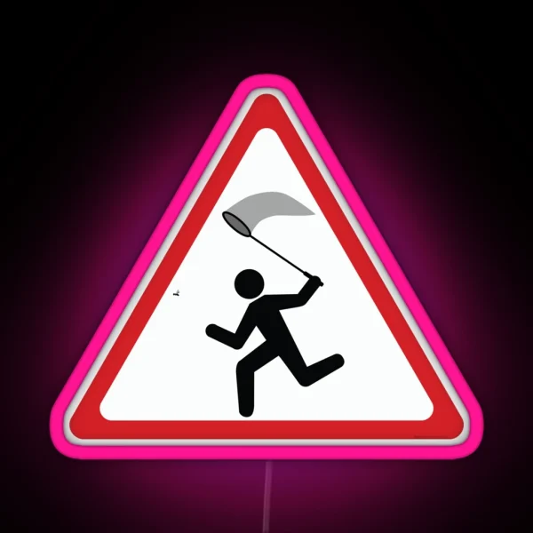 Attention Entomologist RGB Neon Sign
