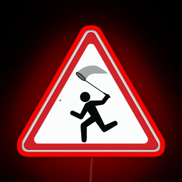 Attention Entomologist RGB Neon Sign
