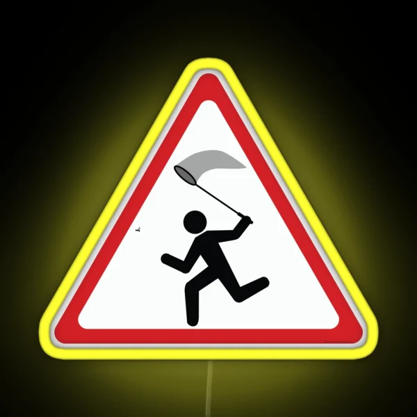 Attention Entomologist RGB Neon Sign