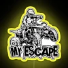 ATV Quad My Escape RGB Neon Sign - Image 5