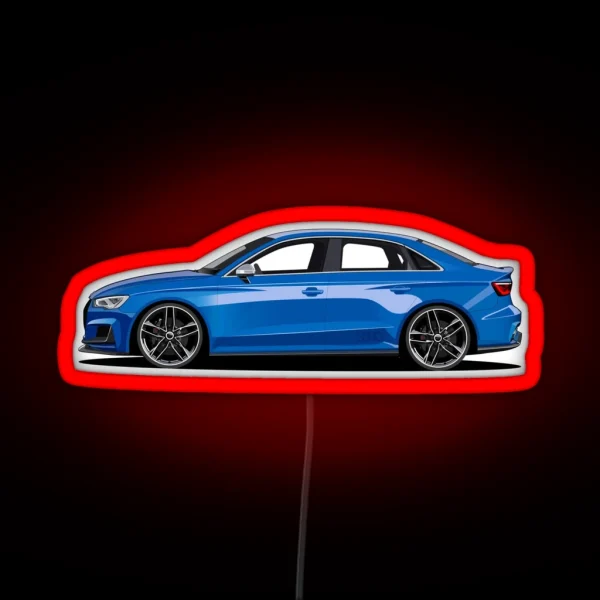 Audi A3 RGB Neon Sign