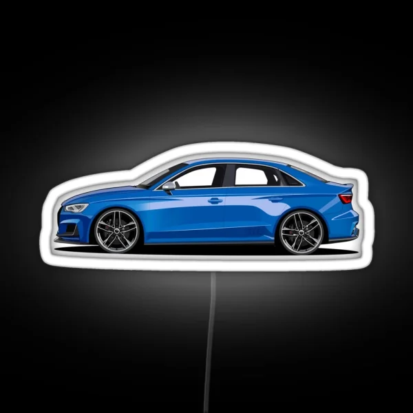 Audi A3 RGB Neon Sign