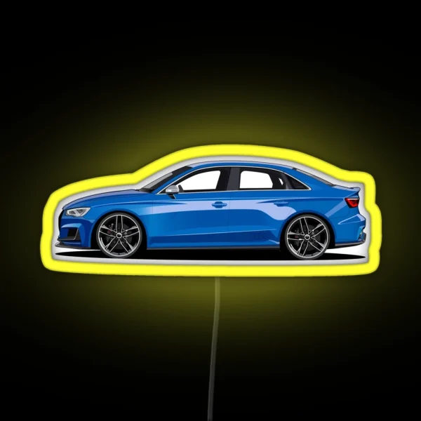 Audi A3 RGB Neon Sign