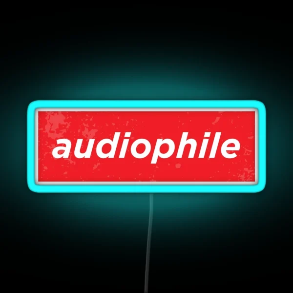Audiophile RGB Neon Sign