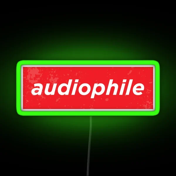 Audiophile RGB Neon Sign