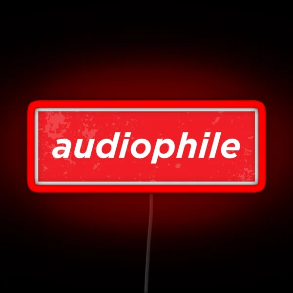 Audiophile RGB Neon Sign