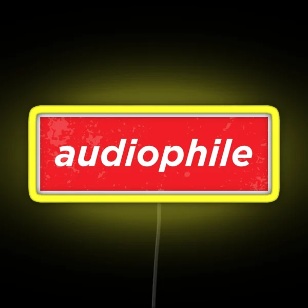 Audiophile RGB Neon Sign