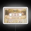 Retro Vibes: Handcrafted August Cassette RGB Neon Light Decor Sign