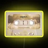 Vibrant Color Changing RGB Neon Sign with Easy August Cassette