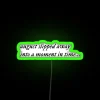 Vibrant August Neon Sign in Rainbow Colors for Modern Decor