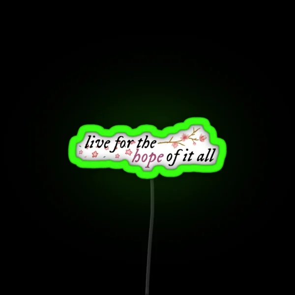 August RGB Neon Sign